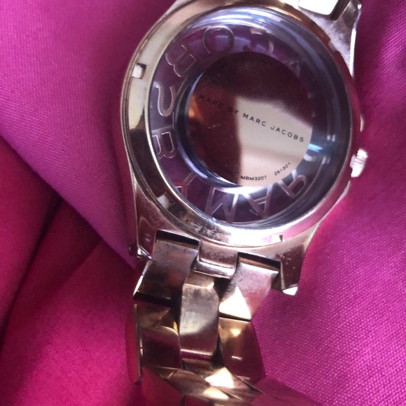 Marc Jacobs Henry Skeleton Watch ROSE GOLD - Picture 4 of 7